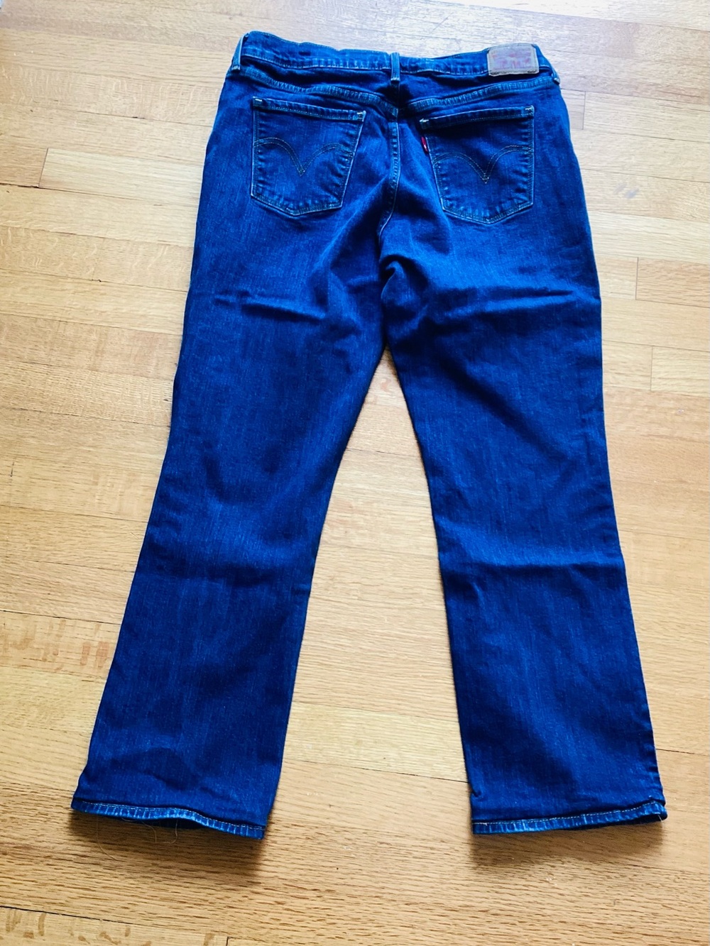 Levi's Indigo Denim Jeans with Copper Rivets
